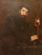 Lorenzo Lotto Portrait of a Crossbowman Spain oil painting artist